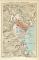 Spezia und Umgebung historischer Stadtplan Karte Lithographie ca. 1903