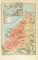 Smyrna historischer Stadtplan Karte Lithographie ca. 1904