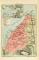 Smyrna historischer Stadtplan Karte Lithographie ca. 1911