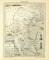 Seekarte historische Seekarte Lithographie ca. 1911