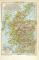Schottland historische Landkarte Lithographie ca. 1904