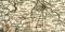 Schlesien historische Landkarte Lithographie ca. 1911