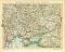 Südrussland Krim und Taurien historische Landkarte Lithographie ca. 1911