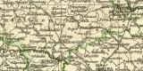 Westrussland und Ostseeprovinzen historische Landkarte...