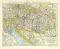 Politische Übersichtskarte von Österreich-Ungarn historische Landkarte Lithographie ca. 1906