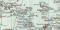 Oceanien historische Landkarte Lithographie ca. 1906