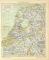 Niederlande Karte Lithographie 1903 Original der Zeit