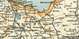 Niederlande historische Landkarte Lithographie ca. 1911