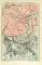 Neuorleans und Mississippidelta historischer Stadtplan Karte Lithographie ca. 1908