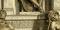 Grabmal des Lorenzo de Medici von Michelangelo historische Bildtafel Chromolithographie ca. 1898