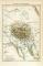 Kilimandscharo historische Landkarte Lithographie ca. 1902