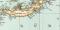 Kaiser - Wilhemlsland Bismarck  -Archipel Salomon- und Marschall Inseln historische Landkarte Lithographie ca. 1905