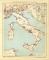 Italien Militär Lithographie 1904 Original der Zeit
