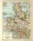 Hannover Schleswig-Holstein Braunschweig und Oldenburg historische Landkarte Lithographie ca. 1907