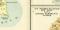 Geschichte der Geographie I. Karte Lithographie 1909 Original der Zeit