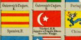 Flaggen der Seestaaten historische Bildtafel...