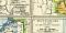 Historische Karten II. Deutschland Lithographie 1909 Original der Zeit