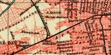 Buenos - Aires historischer Stadtplan Karte Lithographie...