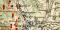 Die Belagerung von Belfort und die Kämpfe an der Lisaine 1871 historische Militärkarte Lithographie ca. 1905