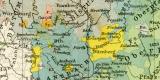 Geschichtliche Entwicklung Bayerns historische Landkarte...