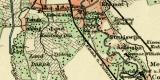 Batavia historischer Stadtplan Karte Lithographie ca. 1906