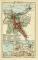 Batavia historischer Stadtplan Karte Lithographie ca. 1910